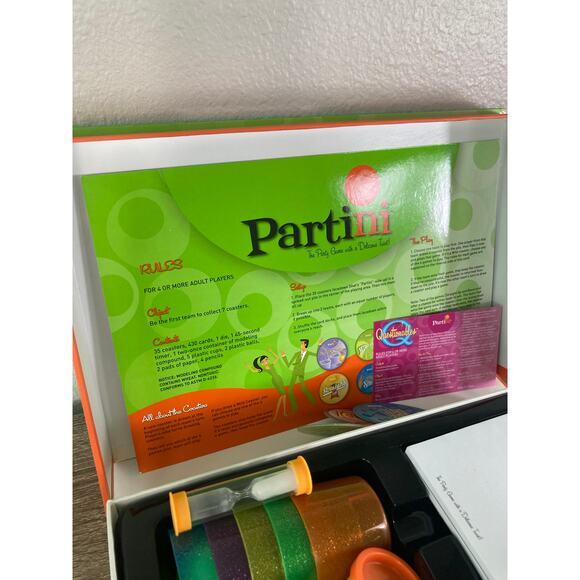 Partini Special Edition Party Game for Adults 4+ Players 653569336334 - Picture 13 of 14